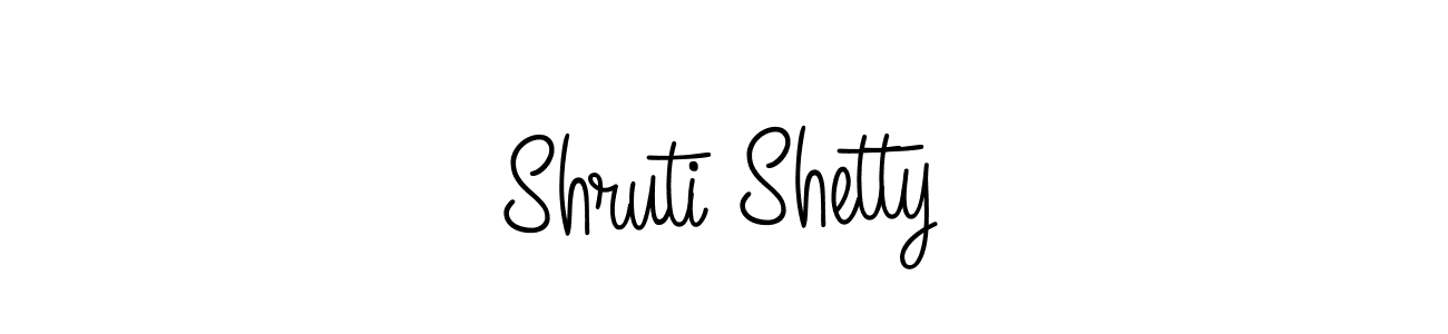 Design your own signature with our free online signature maker. With this signature software, you can create a handwritten (Angelique-Rose-font-FFP) signature for name Shruti Shetty. Shruti Shetty signature style 5 images and pictures png