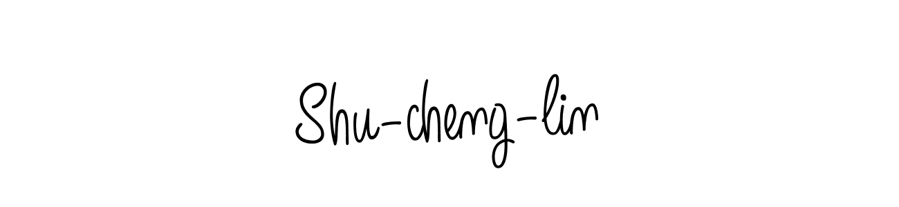 Design your own signature with our free online signature maker. With this signature software, you can create a handwritten (Angelique-Rose-font-FFP) signature for name Shu-cheng-lin. Shu-cheng-lin signature style 5 images and pictures png