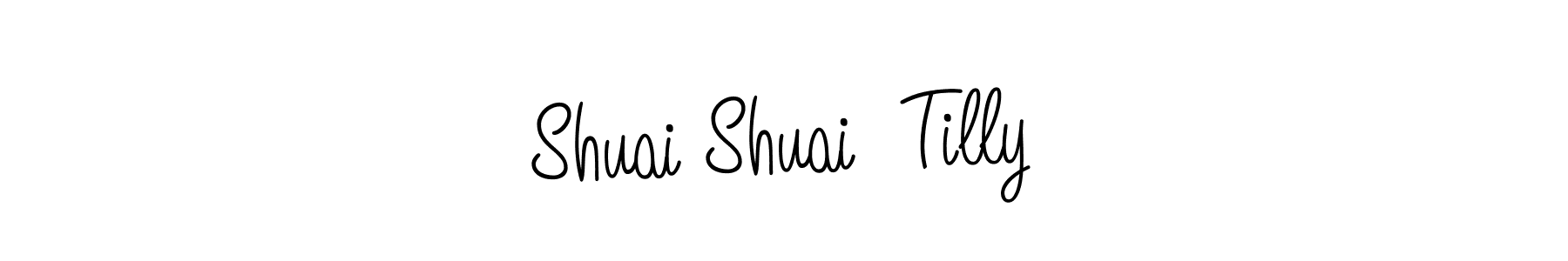 Make a beautiful signature design for name Shuai Shuai  Tilly. Use this online signature maker to create a handwritten signature for free. Shuai Shuai  Tilly signature style 5 images and pictures png