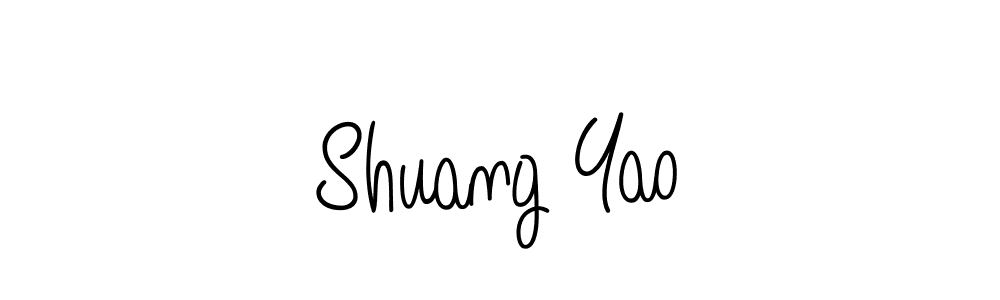 Angelique-Rose-font-FFP is a professional signature style that is perfect for those who want to add a touch of class to their signature. It is also a great choice for those who want to make their signature more unique. Get Shuang Yao name to fancy signature for free. Shuang Yao signature style 5 images and pictures png