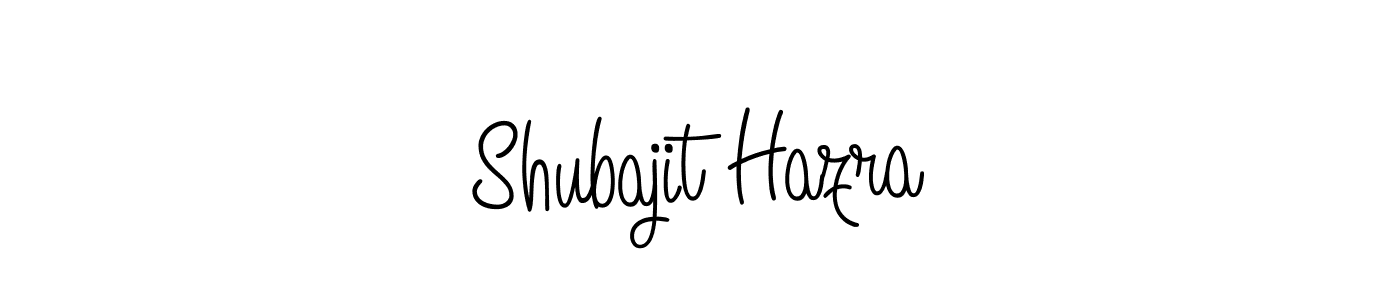 Also we have Shubajit Hazra name is the best signature style. Create professional handwritten signature collection using Angelique-Rose-font-FFP autograph style. Shubajit Hazra signature style 5 images and pictures png