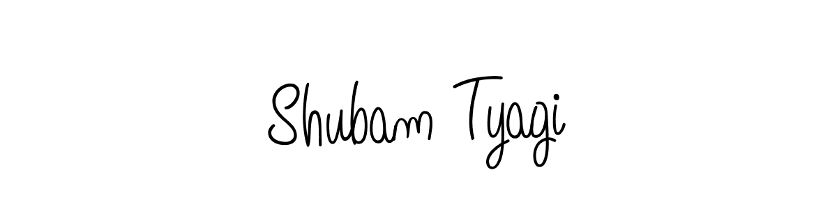 Design your own signature with our free online signature maker. With this signature software, you can create a handwritten (Angelique-Rose-font-FFP) signature for name Shubam Tyagi. Shubam Tyagi signature style 5 images and pictures png