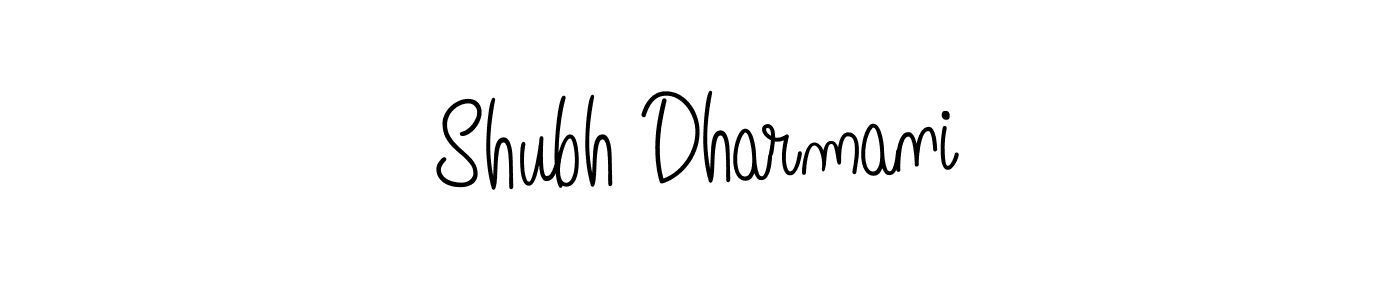 Similarly Angelique-Rose-font-FFP is the best handwritten signature design. Signature creator online .You can use it as an online autograph creator for name Shubh Dharmani. Shubh Dharmani signature style 5 images and pictures png