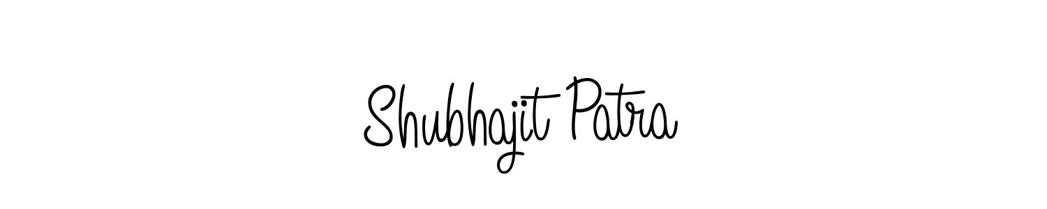 How to make Shubhajit Patra name signature. Use Angelique-Rose-font-FFP style for creating short signs online. This is the latest handwritten sign. Shubhajit Patra signature style 5 images and pictures png