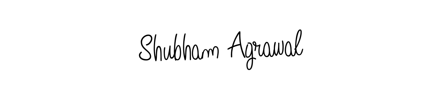 Design your own signature with our free online signature maker. With this signature software, you can create a handwritten (Angelique-Rose-font-FFP) signature for name Shubham Agrawal. Shubham Agrawal signature style 5 images and pictures png