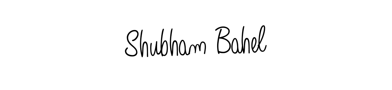 This is the best signature style for the Shubham Bahel name. Also you like these signature font (Angelique-Rose-font-FFP). Mix name signature. Shubham Bahel signature style 5 images and pictures png