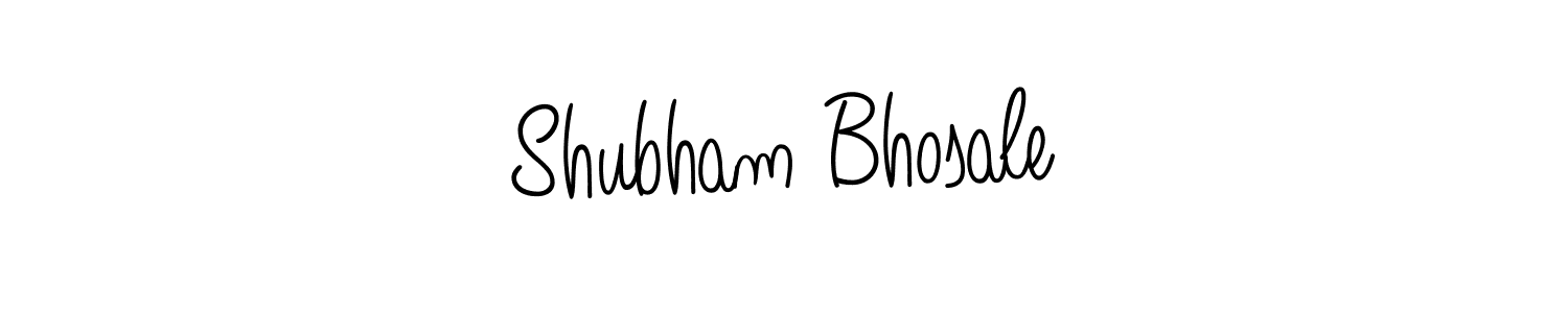 How to Draw Shubham Bhosale signature style? Angelique-Rose-font-FFP is a latest design signature styles for name Shubham Bhosale. Shubham Bhosale signature style 5 images and pictures png