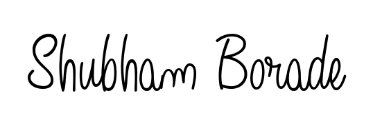 Create a personalized artistic stamp with Shubham Borade in Angelique-Rose-font-FFP font. Perfect for visual artists, designers, and influencers. Shubham Borade signature style 5 images and pictures png