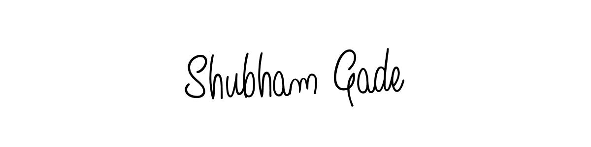 How to Draw Shubham Gade signature style? Angelique-Rose-font-FFP is a latest design signature styles for name Shubham Gade. Shubham Gade signature style 5 images and pictures png