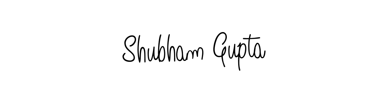 Design your own signature with our free online signature maker. With this signature software, you can create a handwritten (Angelique-Rose-font-FFP) signature for name Shubham Gupta. Shubham Gupta signature style 5 images and pictures png