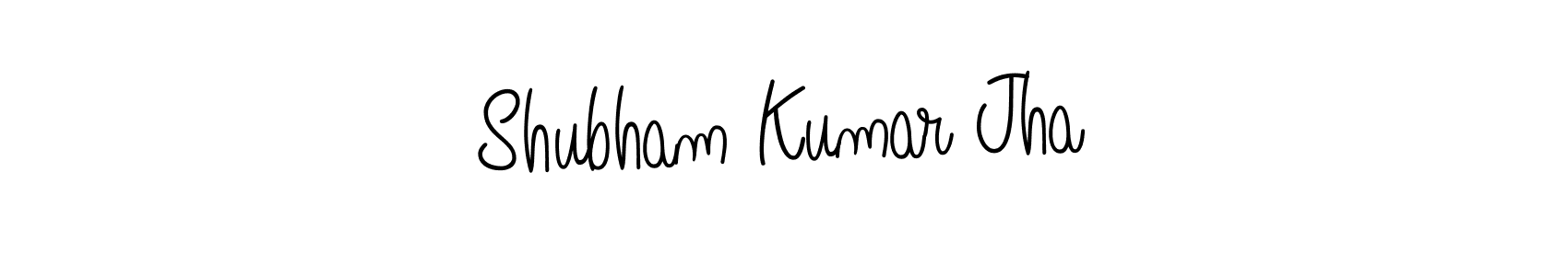 Design your own signature with our free online signature maker. With this signature software, you can create a handwritten (Angelique-Rose-font-FFP) signature for name Shubham Kumar Jha. Shubham Kumar Jha signature style 5 images and pictures png