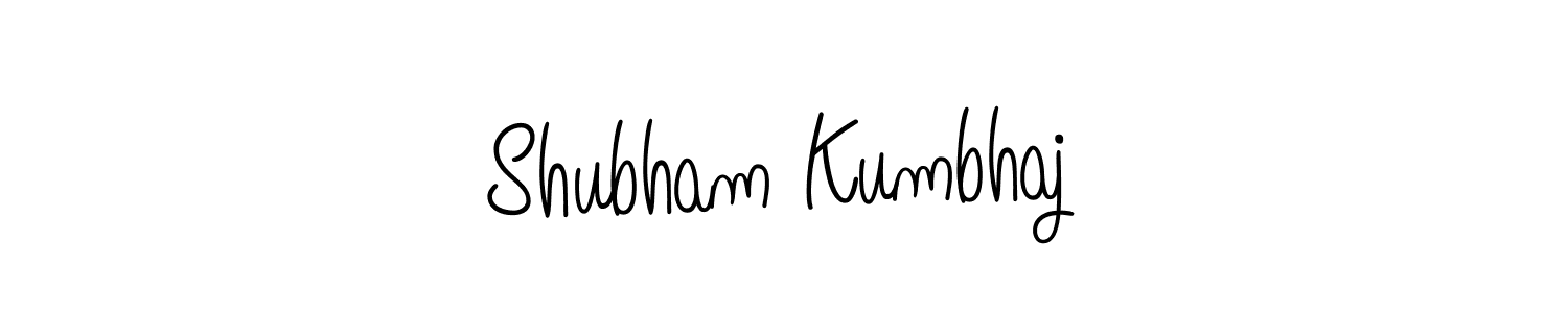 Similarly Angelique-Rose-font-FFP is the best handwritten signature design. Signature creator online .You can use it as an online autograph creator for name Shubham Kumbhaj. Shubham Kumbhaj signature style 5 images and pictures png