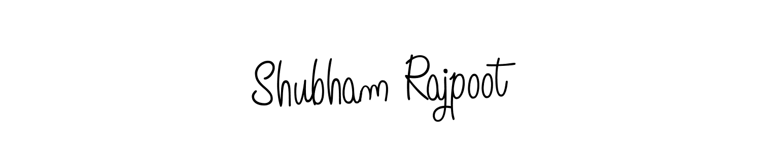Design your own signature with our free online signature maker. With this signature software, you can create a handwritten (Angelique-Rose-font-FFP) signature for name Shubham Rajpoot. Shubham Rajpoot signature style 5 images and pictures png