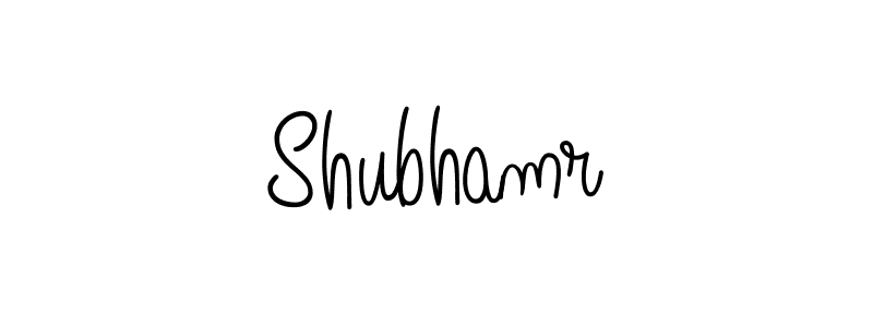 Make a beautiful signature design for name Shubhamr. Use this online signature maker to create a handwritten signature for free. Shubhamr signature style 5 images and pictures png