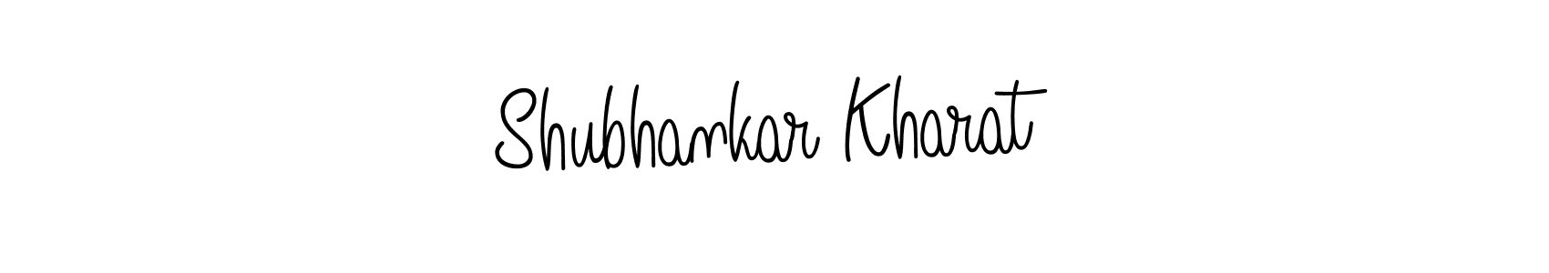 Create a beautiful signature design for name Shubhankar Kharat. With this signature (Angelique-Rose-font-FFP) fonts, you can make a handwritten signature for free. Shubhankar Kharat signature style 5 images and pictures png