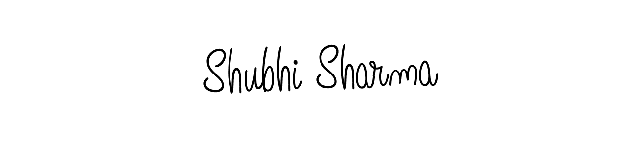 Design your own signature with our free online signature maker. With this signature software, you can create a handwritten (Angelique-Rose-font-FFP) signature for name Shubhi Sharma. Shubhi Sharma signature style 5 images and pictures png