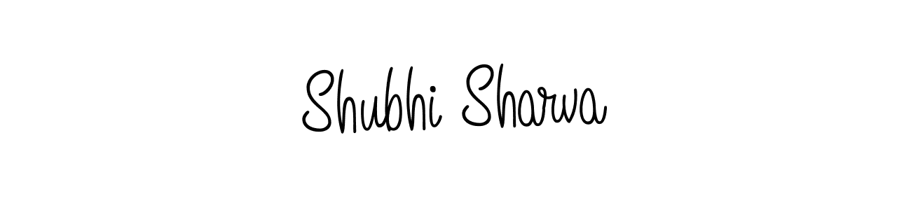 Make a beautiful signature design for name Shubhi Sharva. With this signature (Angelique-Rose-font-FFP) style, you can create a handwritten signature for free. Shubhi Sharva signature style 5 images and pictures png