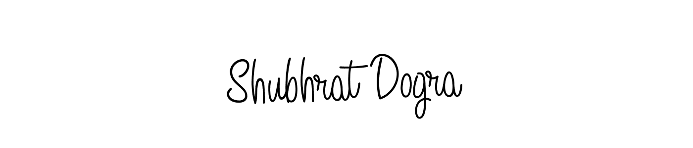 Once you've used our free online signature maker to create your best signature Angelique-Rose-font-FFP style, it's time to enjoy all of the benefits that Shubhrat Dogra name signing documents. Shubhrat Dogra signature style 5 images and pictures png