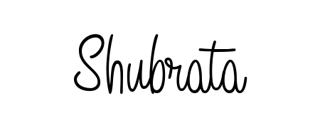Create your official email sign-off with Shubrata name in Angelique-Rose-font-FFP style. Crisp, clean, and perfectly legible across all screens. Shubrata signature style 5 images and pictures png