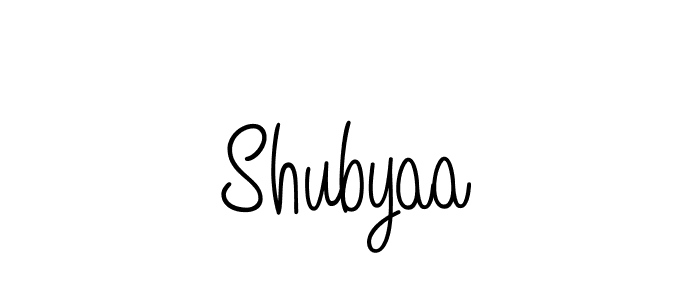 It looks lik you need a new signature style for name Shubyaa. Design unique handwritten (Angelique-Rose-font-FFP) signature with our free signature maker in just a few clicks. Shubyaa signature style 5 images and pictures png