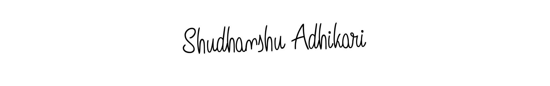 Check out images of Autograph of Shudhanshu Adhikari name. Actor Shudhanshu Adhikari Signature Style. Angelique-Rose-font-FFP is a professional sign style online. Shudhanshu Adhikari signature style 5 images and pictures png