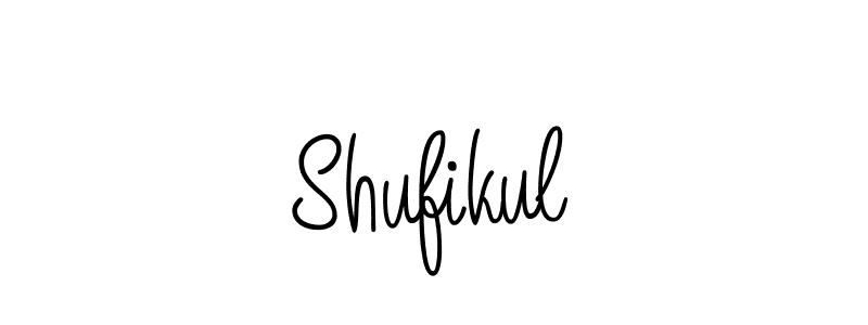 How to make Shufikul name signature. Use Angelique-Rose-font-FFP style for creating short signs online. This is the latest handwritten sign. Shufikul signature style 5 images and pictures png