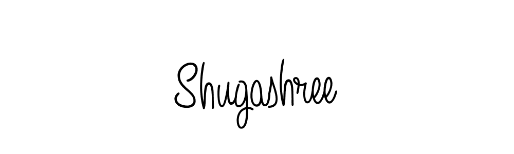 Use a signature maker to create a handwritten signature online. With this signature software, you can design (Angelique-Rose-font-FFP) your own signature for name Shugashree. Shugashree signature style 5 images and pictures png