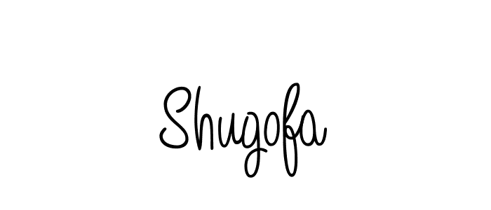 Shugofa stylish signature style. Best Handwritten Sign (Angelique-Rose-font-FFP) for my name. Handwritten Signature Collection Ideas for my name Shugofa. Shugofa signature style 5 images and pictures png