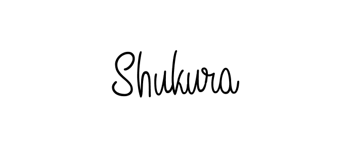 Make a beautiful signature design for name Shukura. With this signature (Angelique-Rose-font-FFP) style, you can create a handwritten signature for free. Shukura signature style 5 images and pictures png