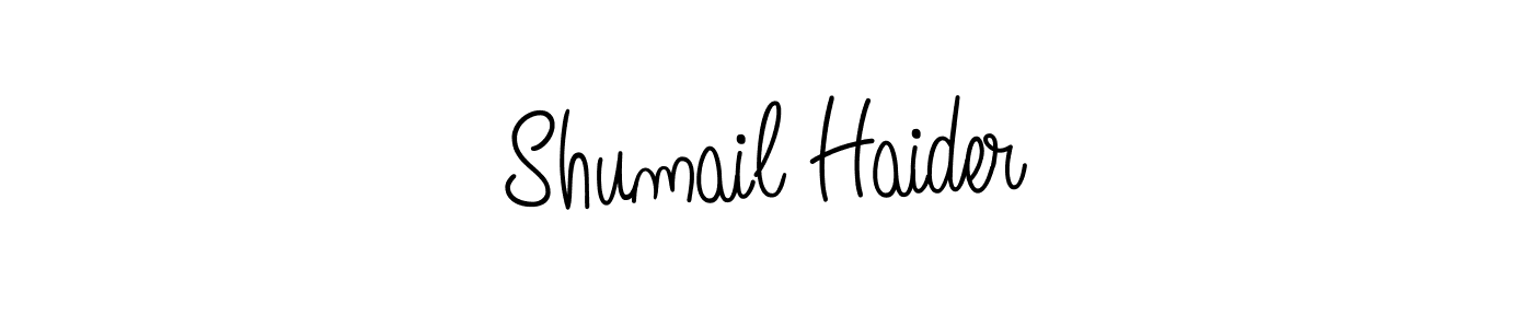 Also You can easily find your signature by using the search form. We will create Shumail Haider name handwritten signature images for you free of cost using Angelique-Rose-font-FFP sign style. Shumail Haider signature style 5 images and pictures png