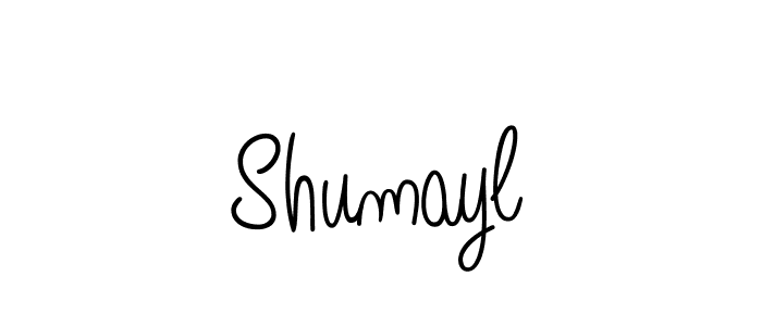 How to make Shumayl signature? Angelique-Rose-font-FFP is a professional autograph style. Create handwritten signature for Shumayl name. Shumayl signature style 5 images and pictures png