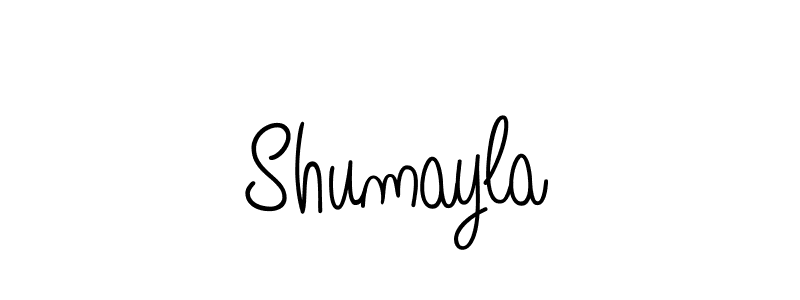 Design your own signature with our free online signature maker. With this signature software, you can create a handwritten (Angelique-Rose-font-FFP) signature for name Shumayla. Shumayla signature style 5 images and pictures png