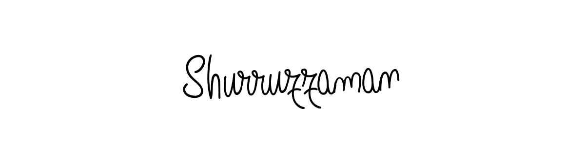 Also we have Shurruzzaman name is the best signature style. Create professional handwritten signature collection using Angelique-Rose-font-FFP autograph style. Shurruzzaman signature style 5 images and pictures png