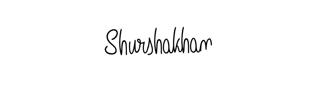 How to make Shurshakhan name signature. Use Angelique-Rose-font-FFP style for creating short signs online. This is the latest handwritten sign. Shurshakhan signature style 5 images and pictures png