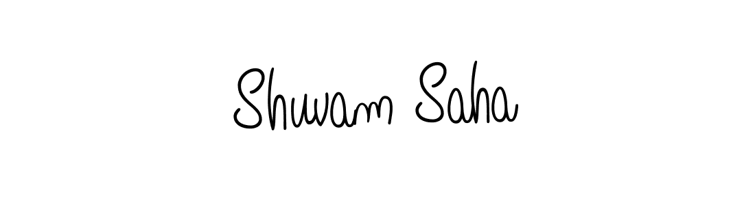 Similarly Angelique-Rose-font-FFP is the best handwritten signature design. Signature creator online .You can use it as an online autograph creator for name Shuvam Saha. Shuvam Saha signature style 5 images and pictures png