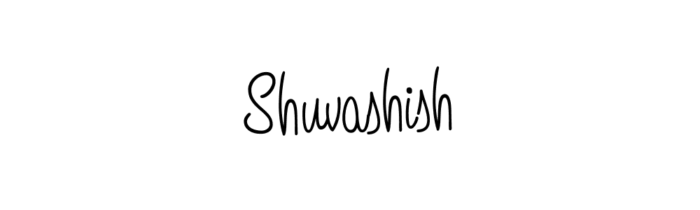 Use a signature maker to create a handwritten signature online. With this signature software, you can design (Angelique-Rose-font-FFP) your own signature for name Shuvashish. Shuvashish signature style 5 images and pictures png