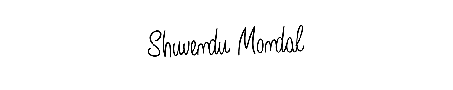 Design your own signature with our free online signature maker. With this signature software, you can create a handwritten (Angelique-Rose-font-FFP) signature for name Shuvendu Mondal. Shuvendu Mondal signature style 5 images and pictures png