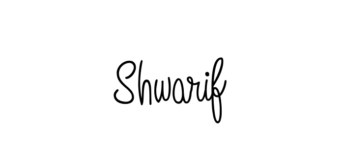 How to make Shwarif signature? Angelique-Rose-font-FFP is a professional autograph style. Create handwritten signature for Shwarif name. Shwarif signature style 5 images and pictures png