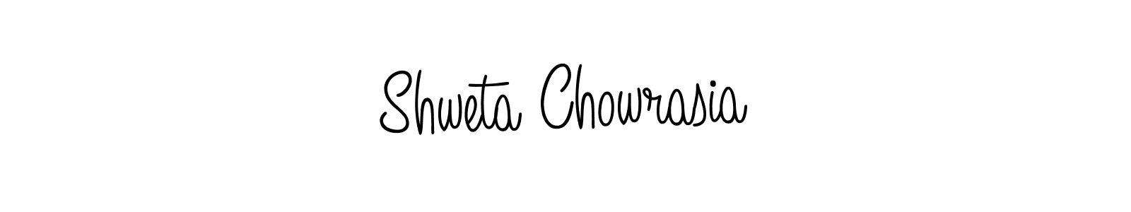 Once you've used our free online signature maker to create your best signature Angelique-Rose-font-FFP style, it's time to enjoy all of the benefits that Shweta Chowrasia name signing documents. Shweta Chowrasia signature style 5 images and pictures png