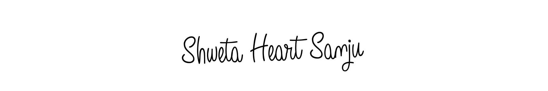 It looks lik you need a new signature style for name Shweta Heart Sanju. Design unique handwritten (Angelique-Rose-font-FFP) signature with our free signature maker in just a few clicks. Shweta Heart Sanju signature style 5 images and pictures png