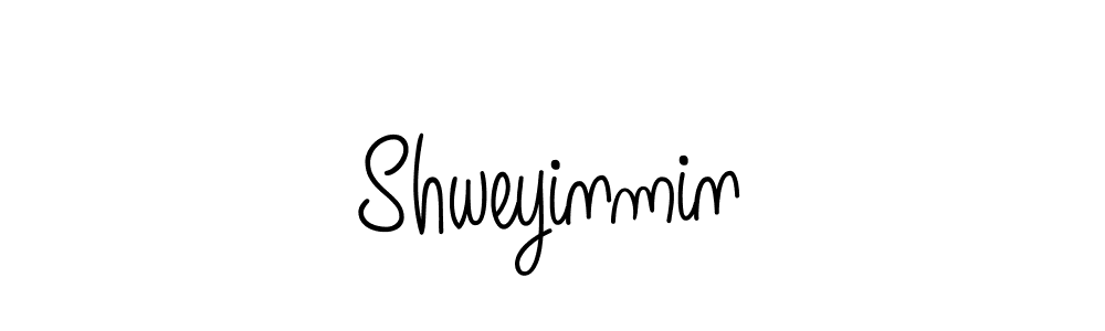 if you are searching for the best signature style for your name Shweyinmin. so please give up your signature search. here we have designed multiple signature styles  using Angelique-Rose-font-FFP. Shweyinmin signature style 5 images and pictures png