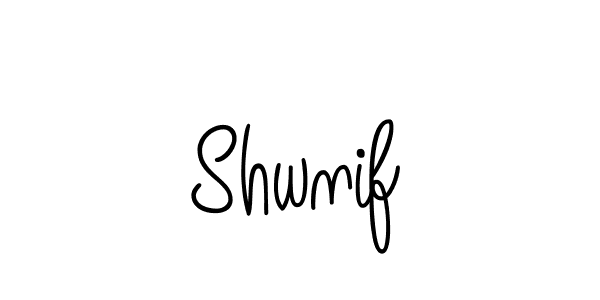 Once you've used our free online signature maker to create your best signature Angelique-Rose-font-FFP style, it's time to enjoy all of the benefits that Shwnif name signing documents. Shwnif signature style 5 images and pictures png