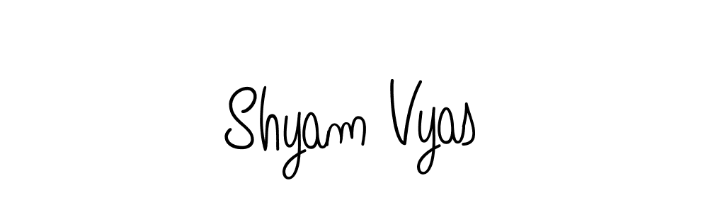 Make a short Shyam Vyas signature style. Manage your documents anywhere anytime using Angelique-Rose-font-FFP. Create and add eSignatures, submit forms, share and send files easily. Shyam Vyas signature style 5 images and pictures png