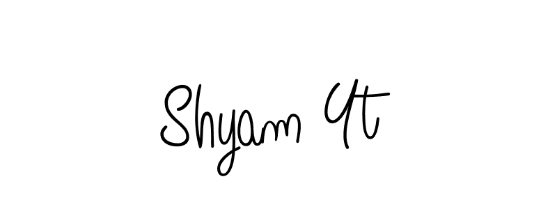 Angelique-Rose-font-FFP is a professional signature style that is perfect for those who want to add a touch of class to their signature. It is also a great choice for those who want to make their signature more unique. Get Shyam Yt name to fancy signature for free. Shyam Yt signature style 5 images and pictures png