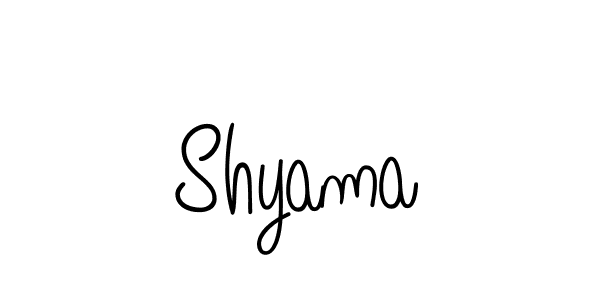 How to make Shyama signature? Angelique-Rose-font-FFP is a professional autograph style. Create handwritten signature for Shyama name. Shyama signature style 5 images and pictures png