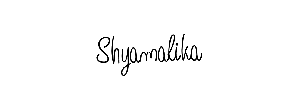 if you are searching for the best signature style for your name Shyamalika. so please give up your signature search. here we have designed multiple signature styles  using Angelique-Rose-font-FFP. Shyamalika signature style 5 images and pictures png