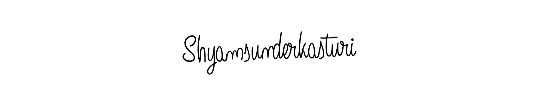 It looks lik you need a new signature style for name Shyamsunderkasturi. Design unique handwritten (Angelique-Rose-font-FFP) signature with our free signature maker in just a few clicks. Shyamsunderkasturi signature style 5 images and pictures png