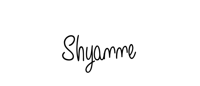 How to Draw Shyanne signature style? Angelique-Rose-font-FFP is a latest design signature styles for name Shyanne. Shyanne signature style 5 images and pictures png