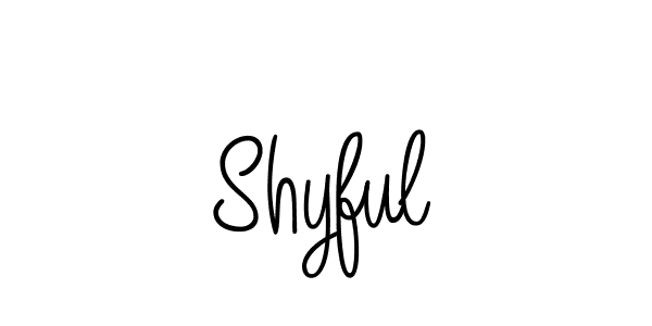 You can use this online signature creator to create a handwritten signature for the name Shyful. This is the best online autograph maker. Shyful signature style 5 images and pictures png