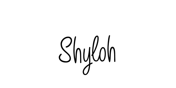 Make a beautiful signature design for name Shyloh. Use this online signature maker to create a handwritten signature for free. Shyloh signature style 5 images and pictures png